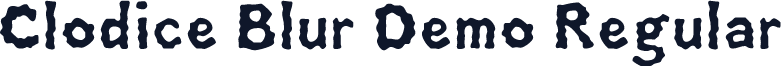 Clodice Blur Demo Regular