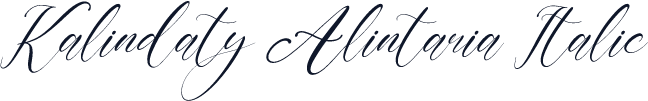 Kalindaty Alintaria Italic
