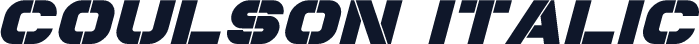 Coulson Italic
