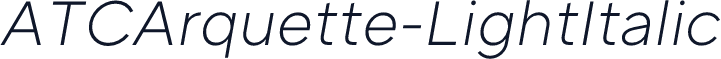 ATCArquette-LightItalic