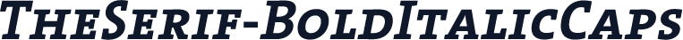 TheSerif-BoldItalicCaps