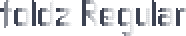 foldz Regular