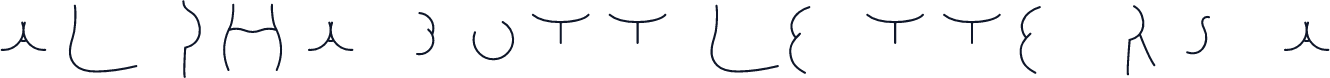 Alphabutt Letters A