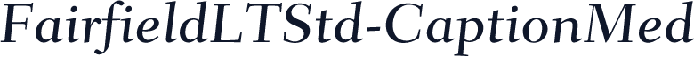 FairfieldLTStd-CaptionMed