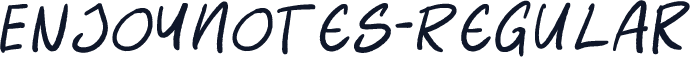 EnjoyNotes-Regular