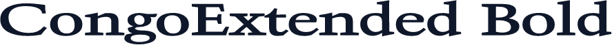 CongoExtended Bold