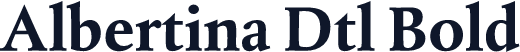 Albertina Dtl Bold