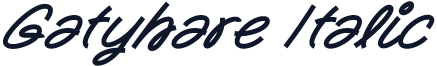 Gatyhare Italic