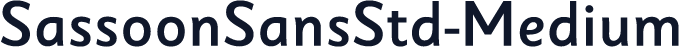 SassoonSansStd-Medium