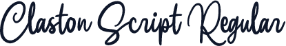 Claston Script Regular