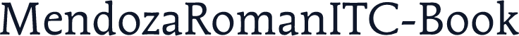 MendozaRomanITC-Book