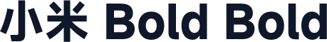 小米 Bold Bold