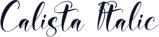 Calista Italic