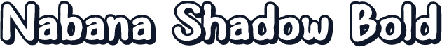 Nabana Shadow Bold