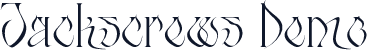 Jackscrews Demo
