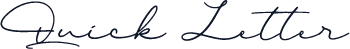 Quick Letter