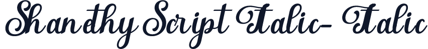 ShanethyScriptItalic-Italic