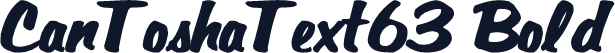 CanToshaText63 Bold
