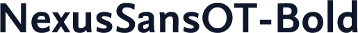 NexusSansOT-Bold