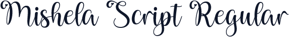 Mishela Script Regular