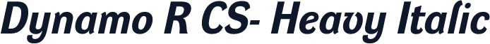 Dynamo R CS- Heavy Italic