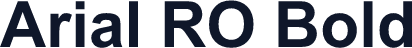 Arial RO Bold