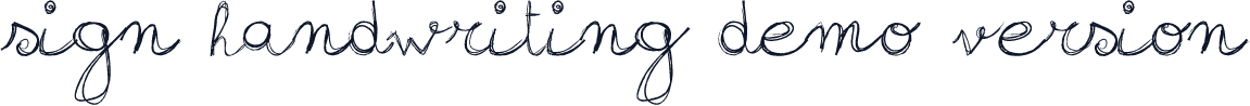 sign-handwriting_demo-version