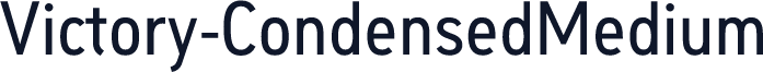 Victory-CondensedMedium