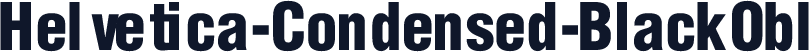 Helvetica-Condensed-BlackObl