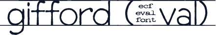 gifford (eval)