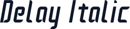 Delay Italic