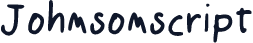 Johnsonscript
