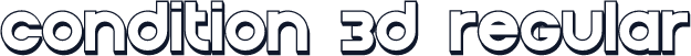 Condition 3D Regular