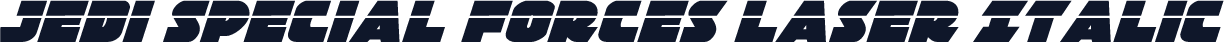 Jedi Special Forces Laser Italic