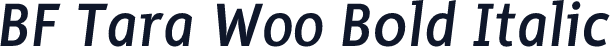 BF Tara W00 Bold Italic