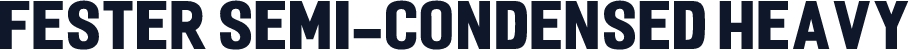 Fester Semi-condensed Heavy
