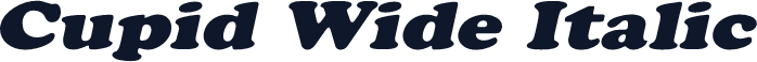 Cupid Wide Italic
