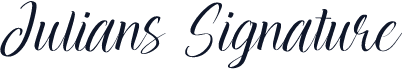 Julians Signature