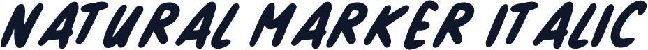 Natural Marker Italic