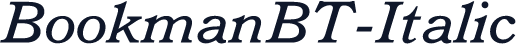 BookmanBT-Italic