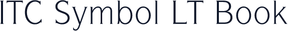 ITC Symbol LT Book