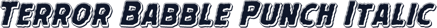 Terror Babble Punch Italic