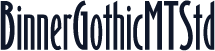 BinnerGothicMTStd