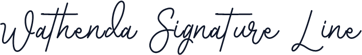 Wathenda Signature Line