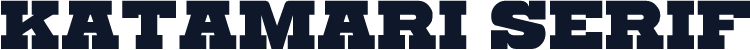 Katamari Serif