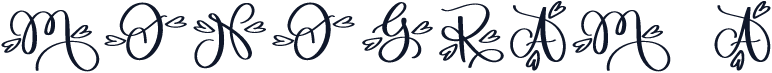 Monogram A