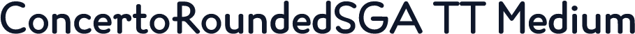 ConcertoRoundedSGA TT Medium