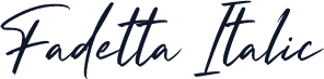 Fadetta Italic