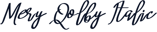 Mery Qolby Italic