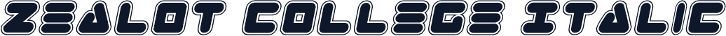 Zealot College Italic